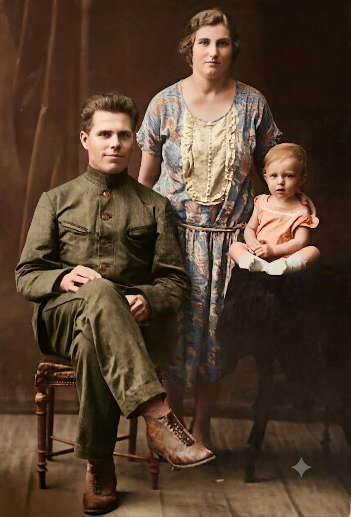 Restauration de photos. Photographe de famille à Montréal Ewa Molchanovskaya