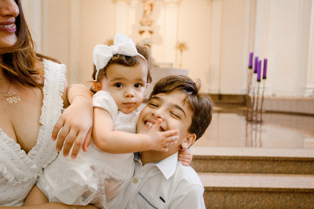 Batizado da Ana Clara e Maria Rita. Fotógrafa de Eventos em São Paulo e Sorocaba Kika Damasceno