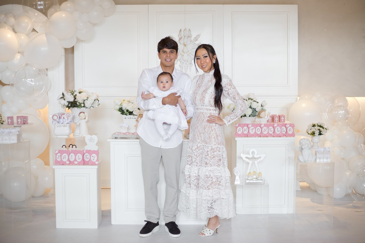 Batizado - Antonella e Hailey. Fotógrafa de Eventos em São Paulo e Sorocaba Kika Damasceno