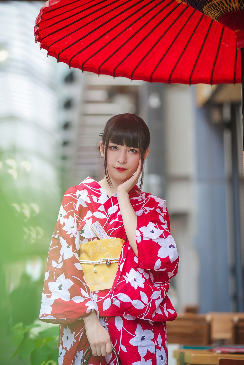 Kimono photoshoot. Photographer in Tokyo, Japan