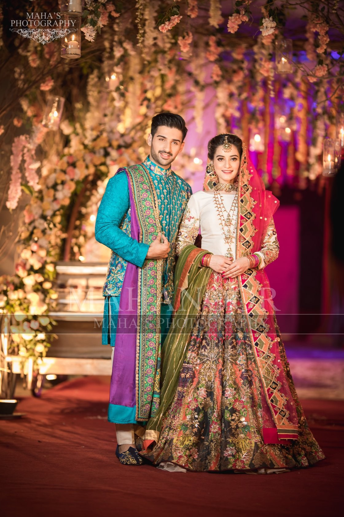 Muneeb Butt and Aiman Khan