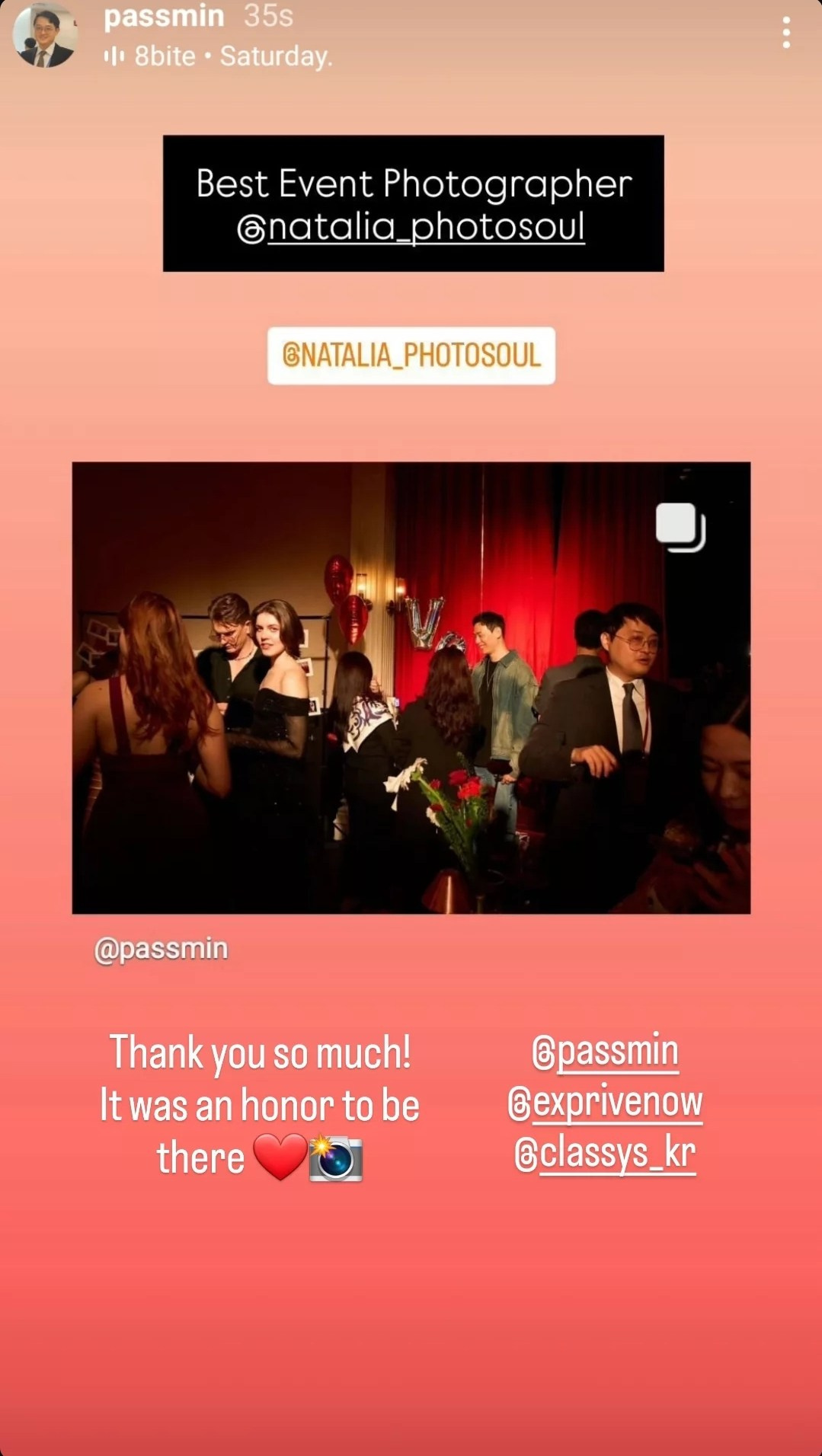 REPORTAGE: event EXPRIVENOW — CLASSYS. Photographer in Seoul Dobrokvashina Natalya