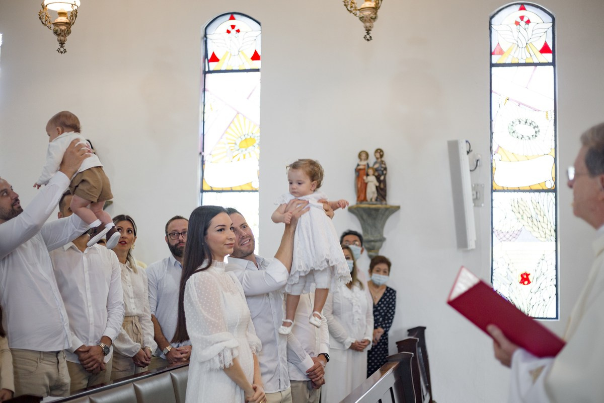 Batizado - Antonella e Hailey. Fotógrafa de Eventos em São Paulo e Sorocaba Kika Damasceno