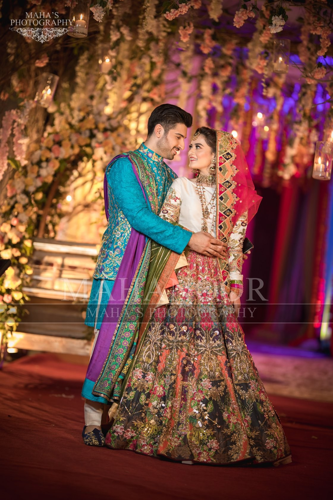 Muneeb Butt and Aiman Khan