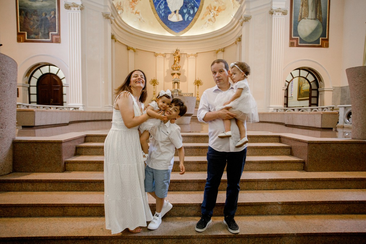Batizado da Ana Clara e Maria Rita. Fotógrafa de Eventos em São Paulo e Sorocaba Kika Damasceno