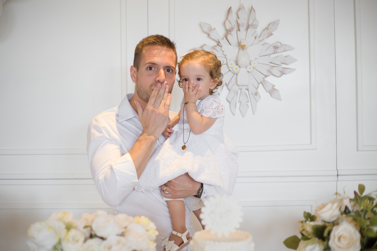 Batizado - Antonella e Hailey. Fotógrafa de Eventos em São Paulo e Sorocaba Kika Damasceno