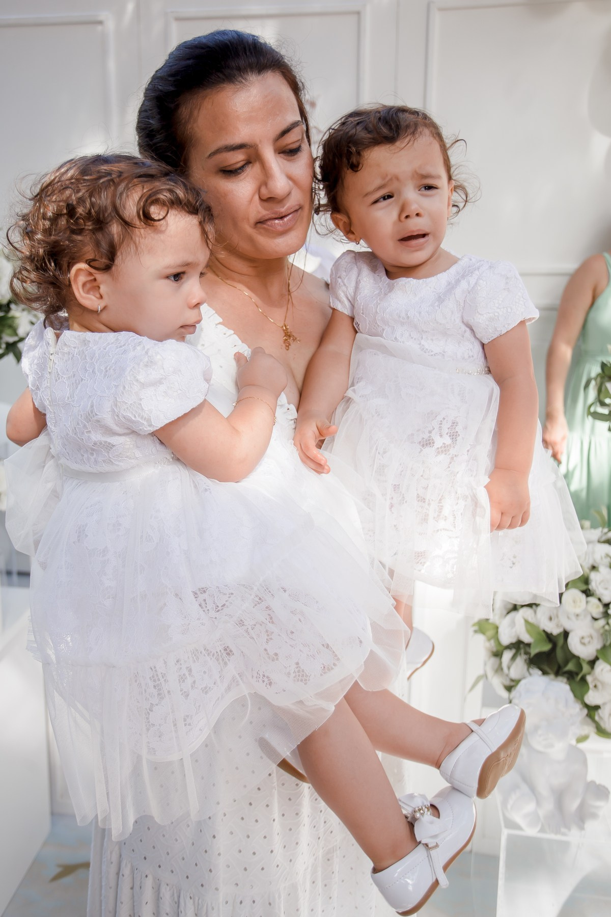 Batizado da Ana Clara e Maria Rita. Fotógrafa de Eventos em São Paulo e Sorocaba Kika Damasceno