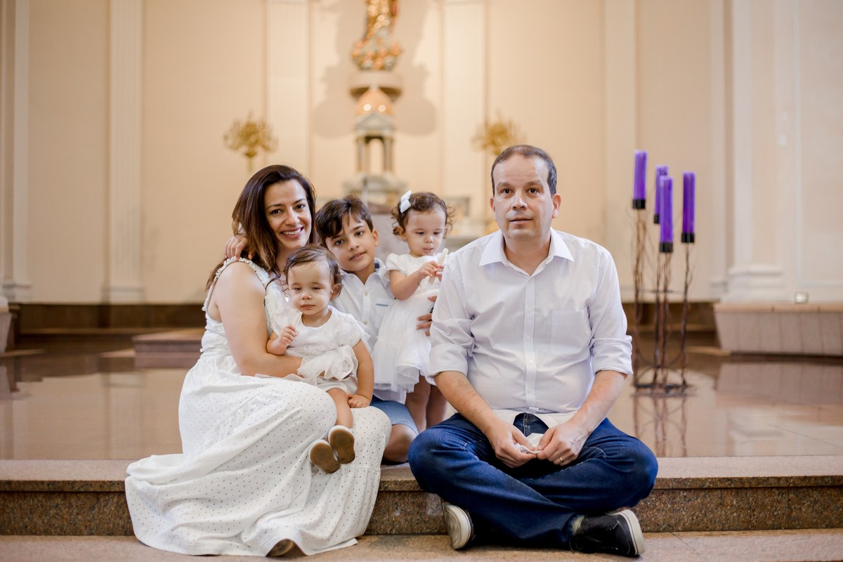 Batizado da Ana Clara e Maria Rita. Fotógrafa de Eventos em São Paulo e Sorocaba Kika Damasceno
