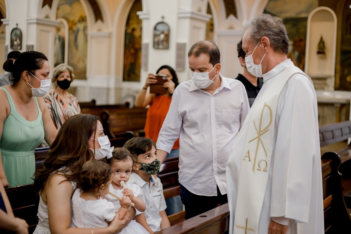 Batizado da Ana Clara e Maria Rita. Fotógrafa de Eventos em São Paulo e Sorocaba Kika Damasceno