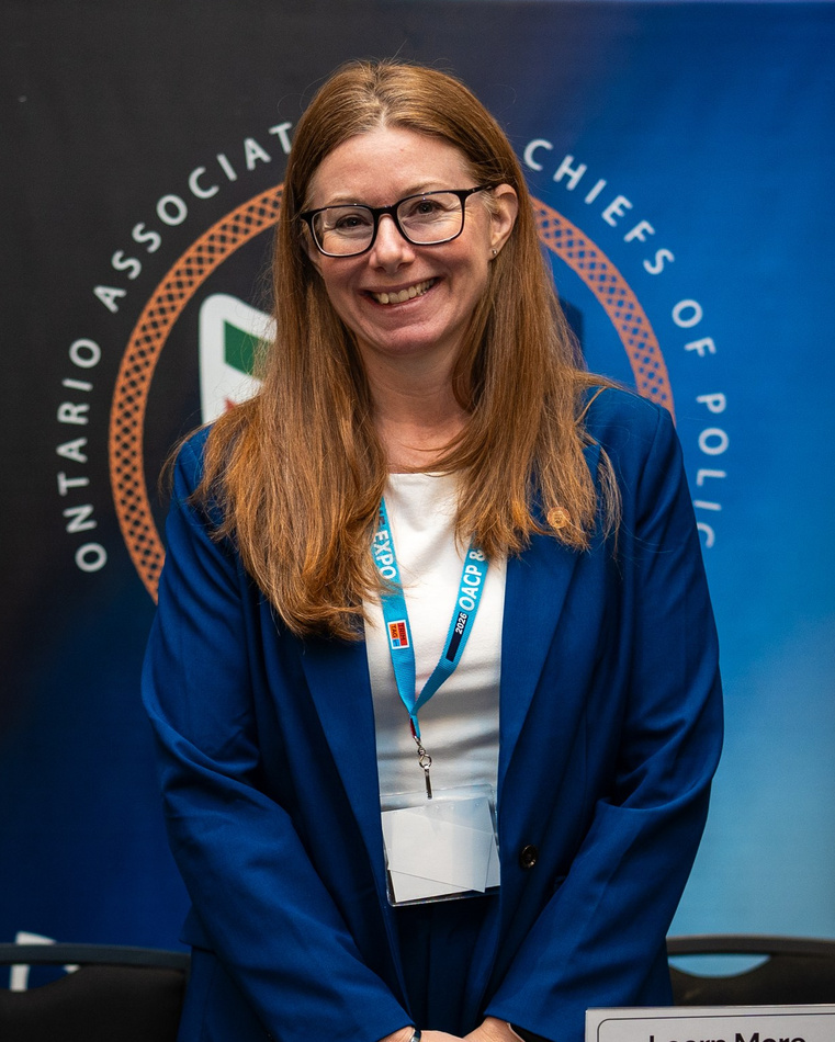 OACP exhibitor booth staff member at Blueline Expo 2026 Toronto