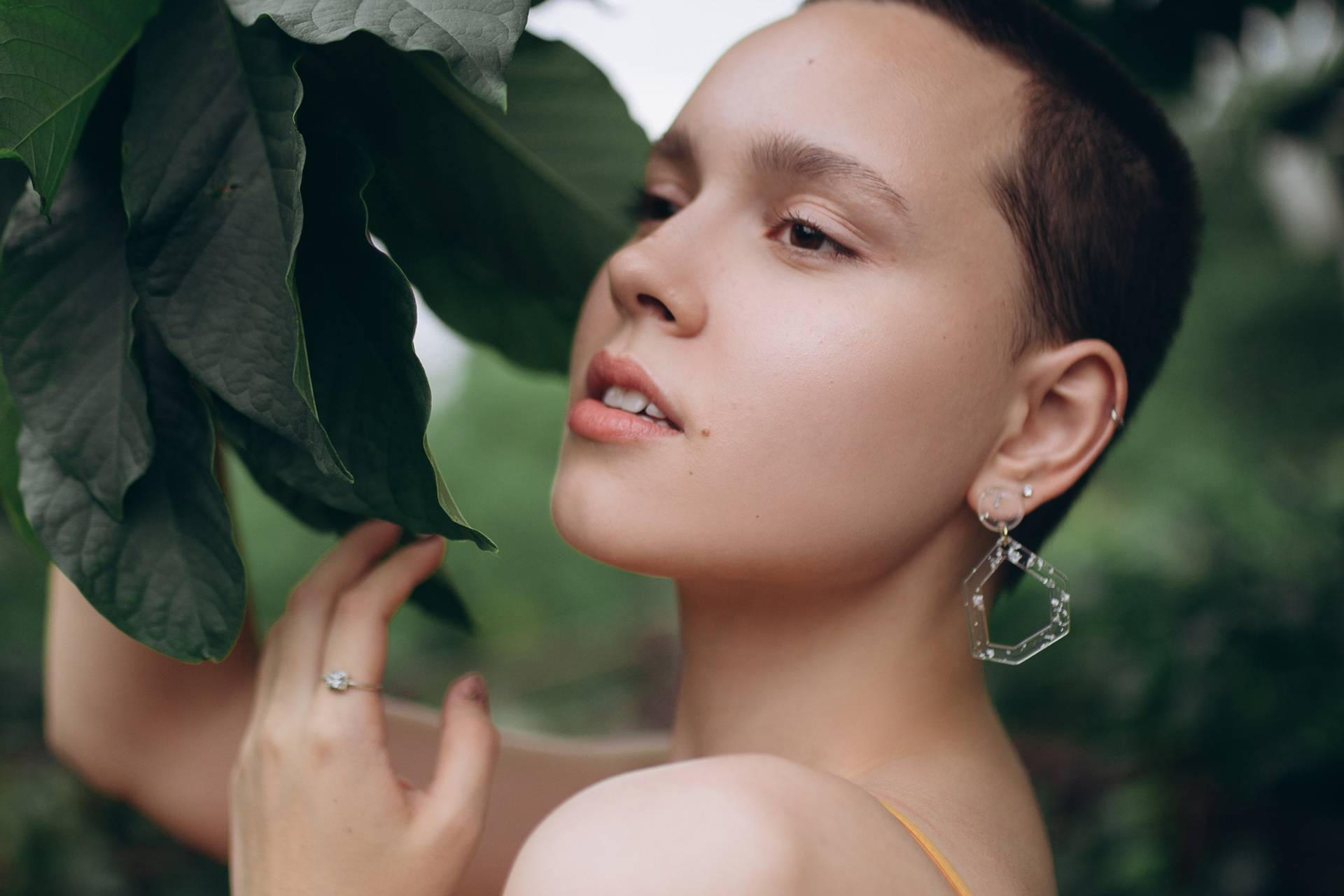 Lena. Botanical garden