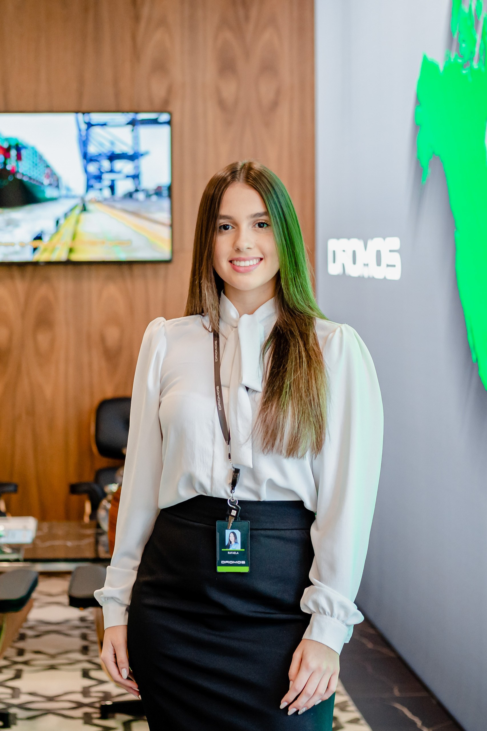 Fotografia de retrato corporativo para a empresa Triveni de Itajaí
