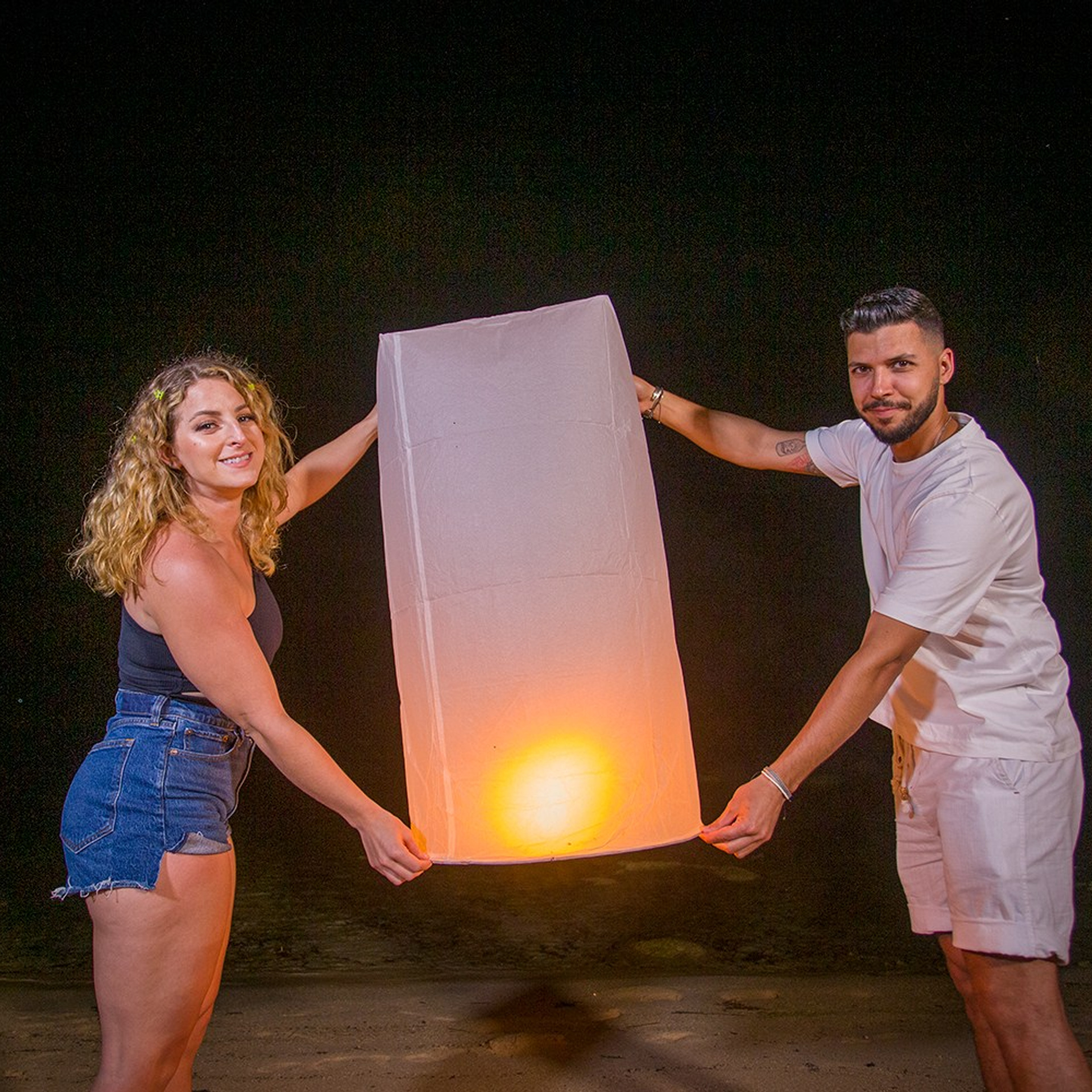 Photo. Romantic proposal on Koh Samui, Thailand