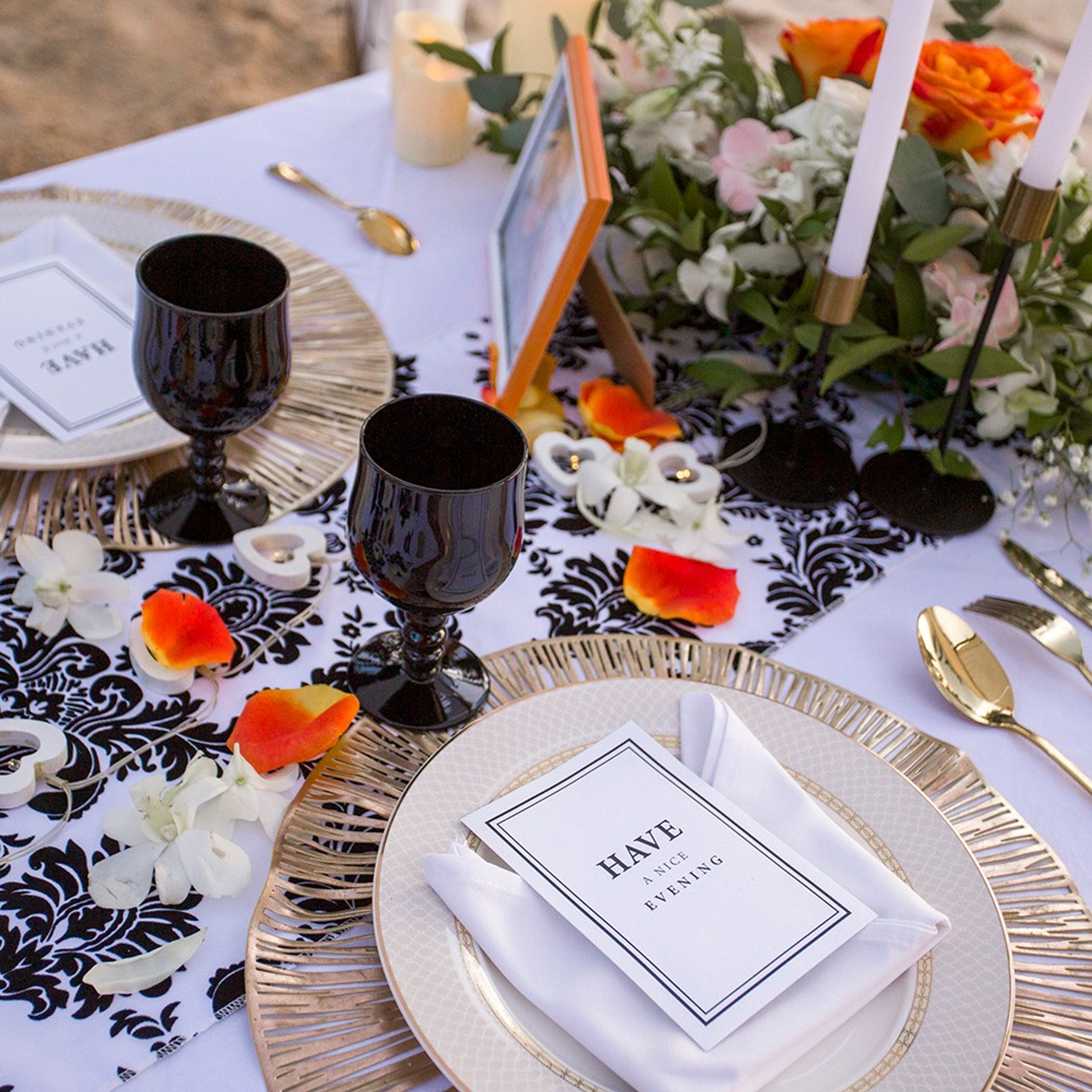 Luxury beach proposal in Koh Samui, Thailand. Private sunset setup with candles, flowers, and ocean view for an unforgettable engagement experience.