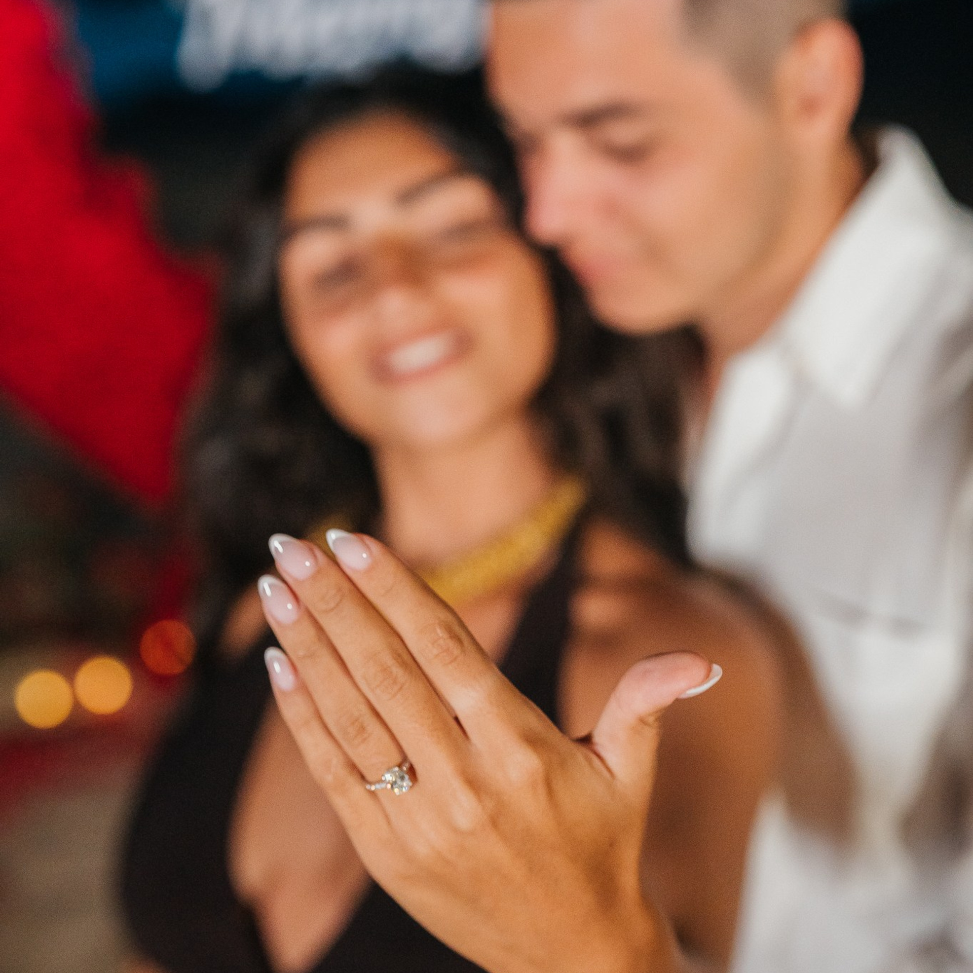 Photo. Romantic proposal on Koh Samui, Thailand