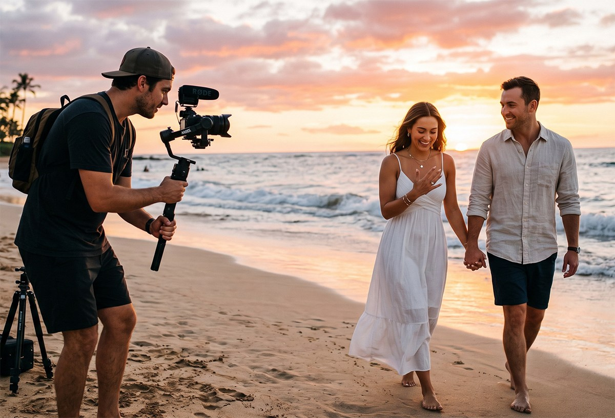 Marriage Proposal & Romantic Beach and Rooftop Dinner in Pattaya