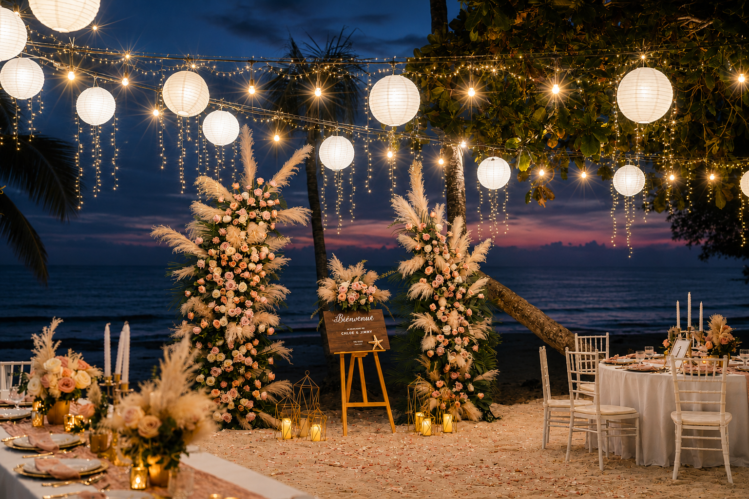 Wedding on the beach. Mariage à Koh Samui, en Thaïlande. Whatsapp: +66 94 3 650 301