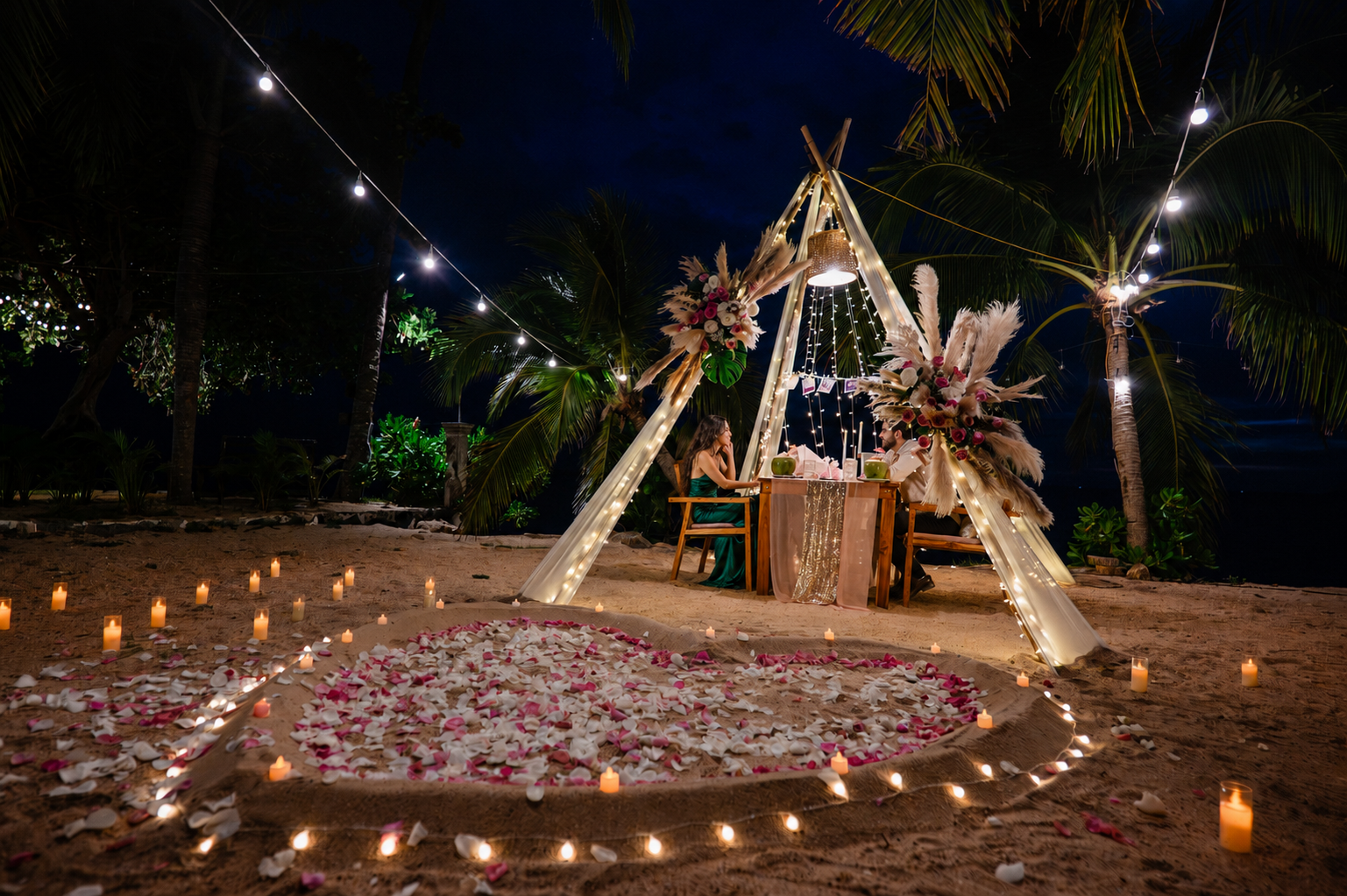 Teepee. Hochzeitsplaner Koh Samui | Strand- & Villenhochzeiten – Magic Day