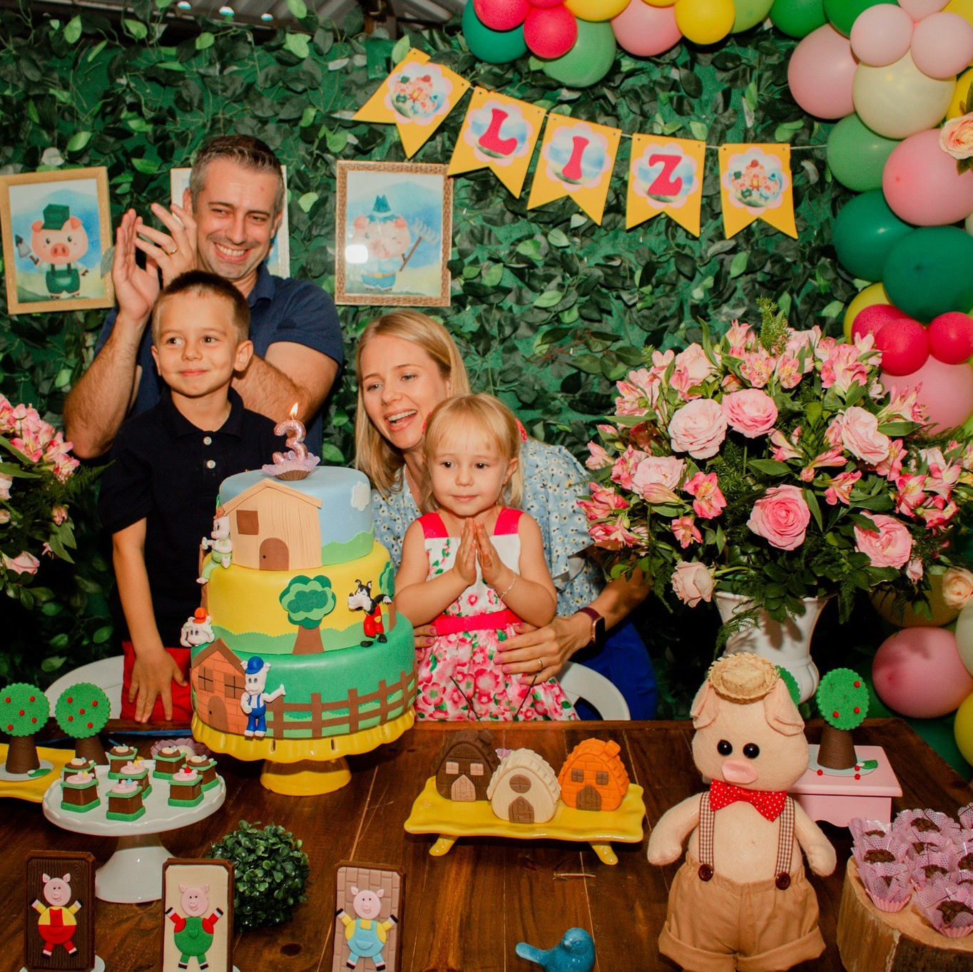 Fotografa de Aniversário Infantil em Holambra | Joyce Maria. Joyce Maria Fotografia | Fotógrafa em Holambra