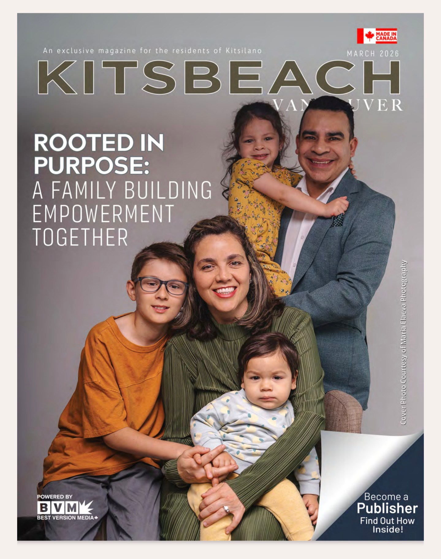 Burnaby Family Photographer magazine style