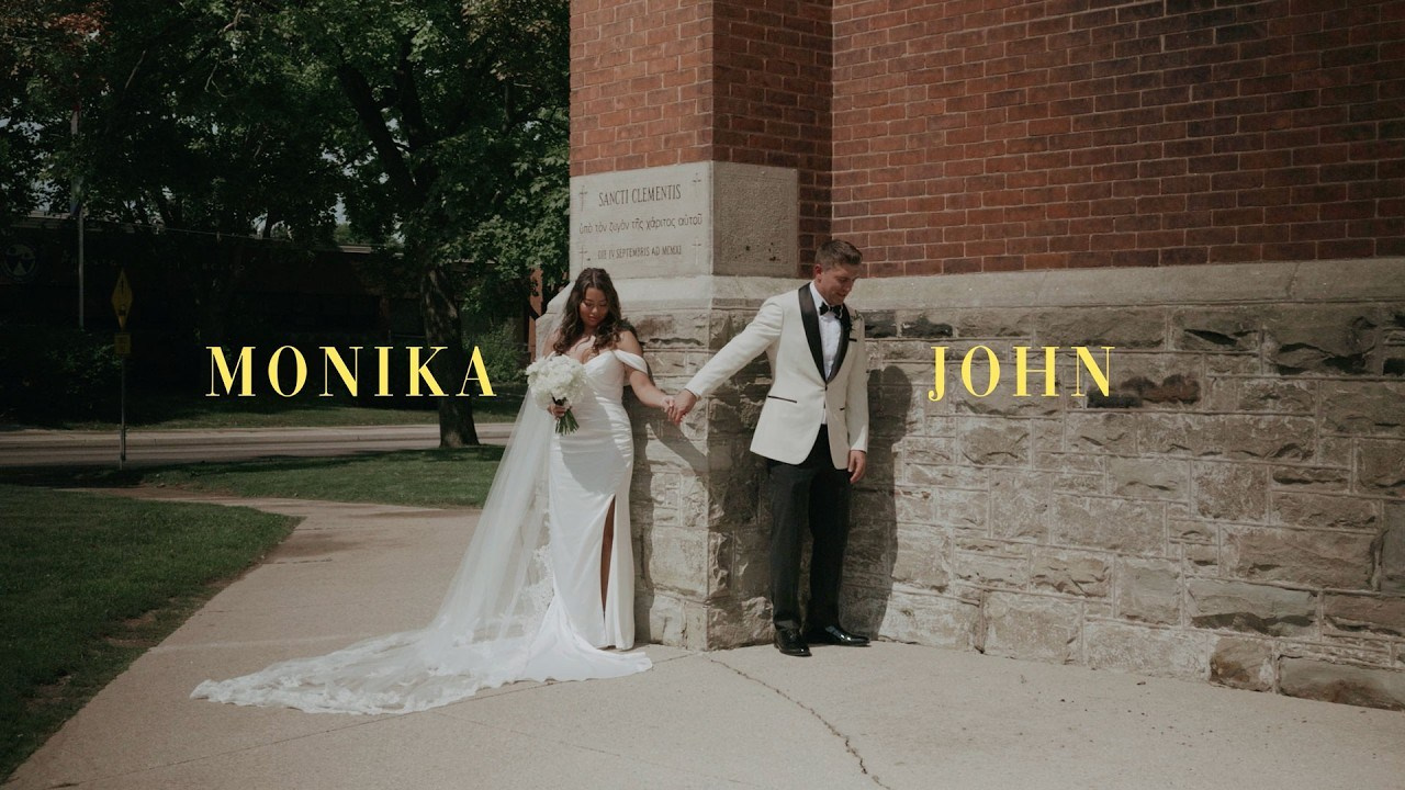 Monika & John — August 22, 2026. Storytellers Films — Candid Wedding Videographer & Photographer in Toronto, Ontario and beyond