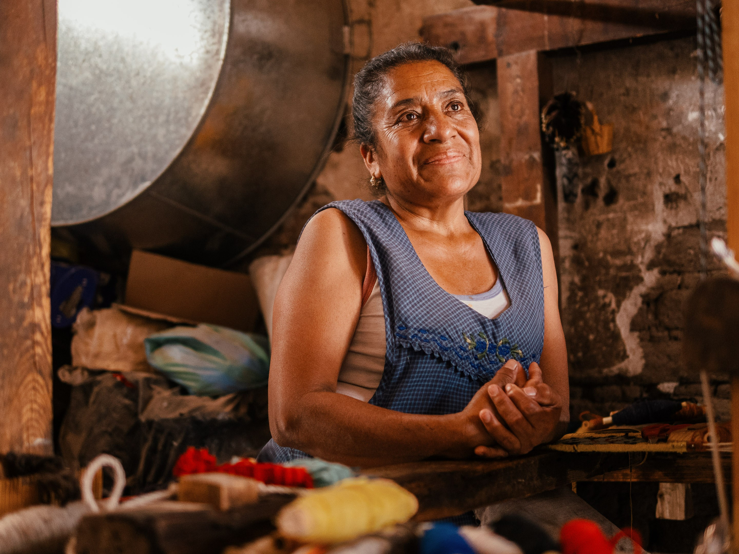 Lidia García. Santa Ana del Valle, Oaxaca, Mexico. Federico Borobio, street and documentary photography.